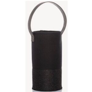 THIRTY-ONE Felt Wine And Gift Bag Black with brushed‎ Graphite Retired New